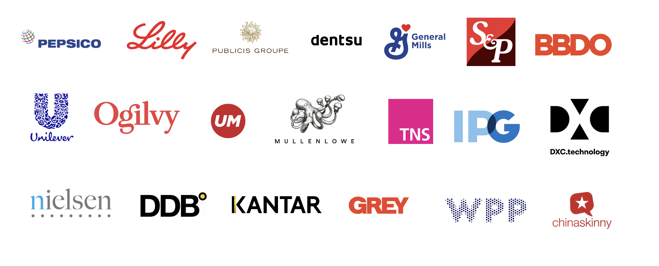 logos of the clients we have worked with