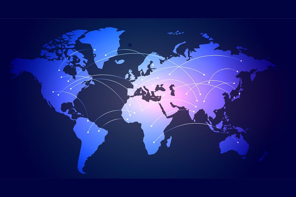 This image showcases world map. It denotes the regions we serve for MarTech recruitment
